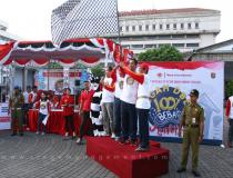 pelepasan jalan sehat